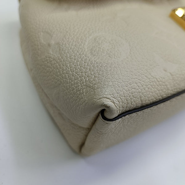 NANO MADELEINE Nano Monogram Calfskin Beige