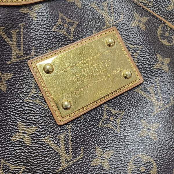 GALLIERA Monogram Coated Canvas Brown