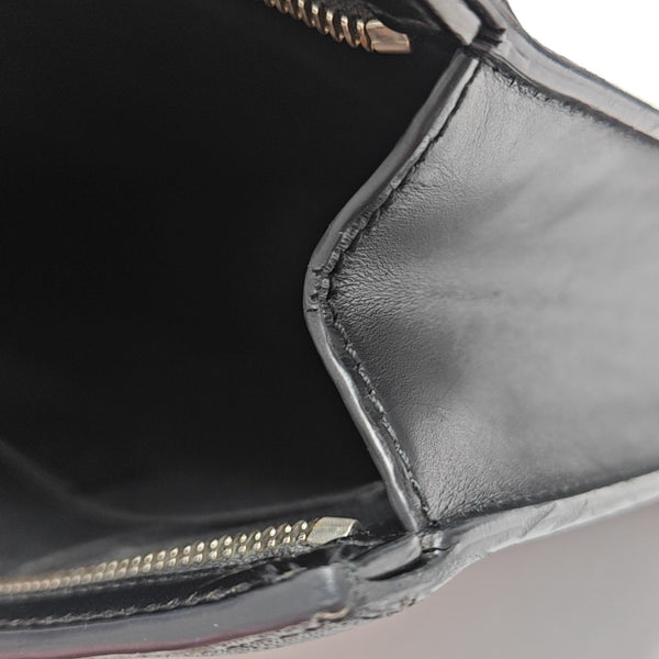 GG Supreme Monogram Coated Canvas Gray