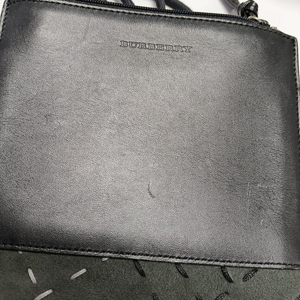 Calfskin Crossbody Bag Black