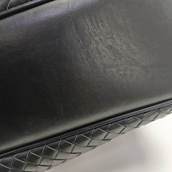 Calfskin Top Handle Bag Black