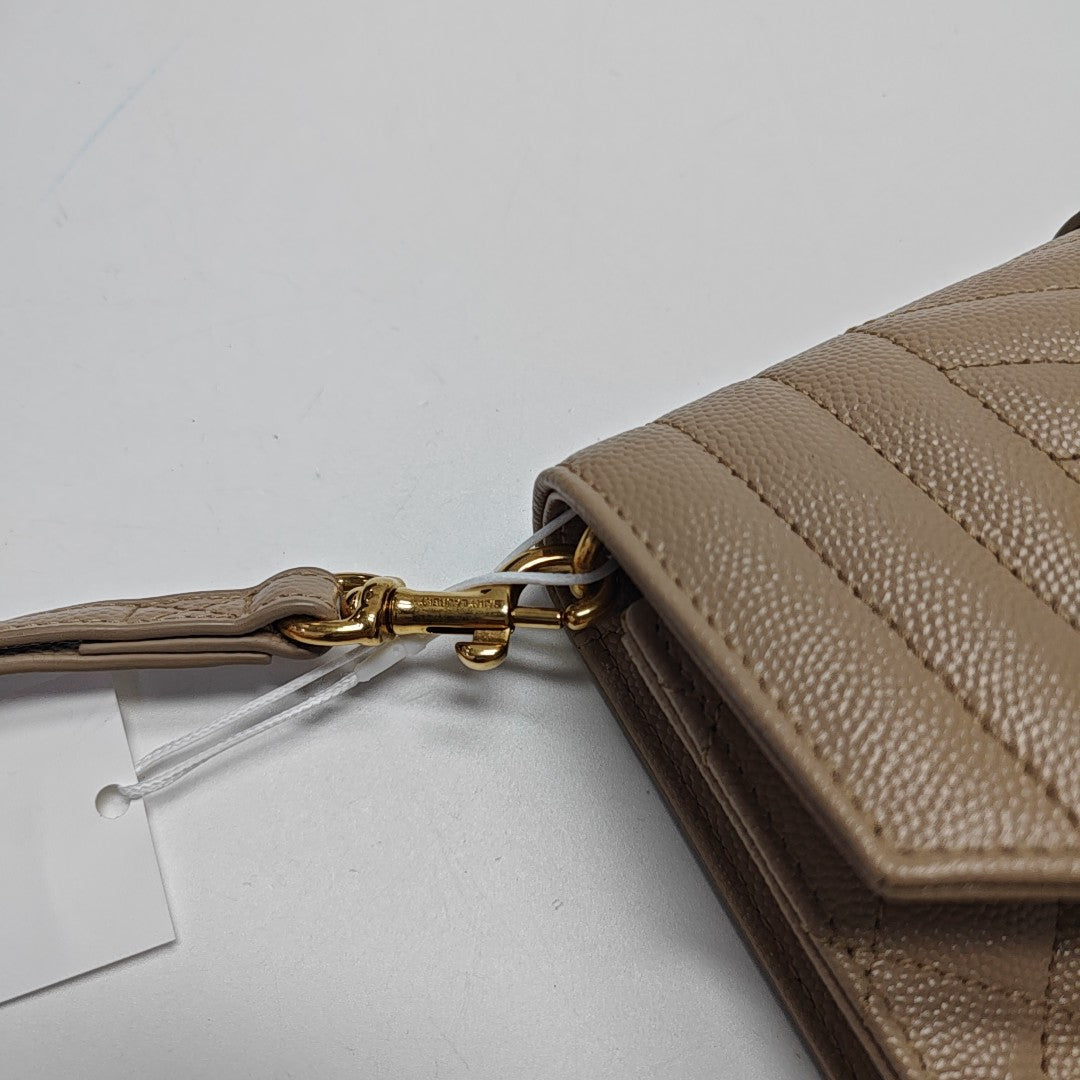 MONOGRAM Quilted Calfskin Beige