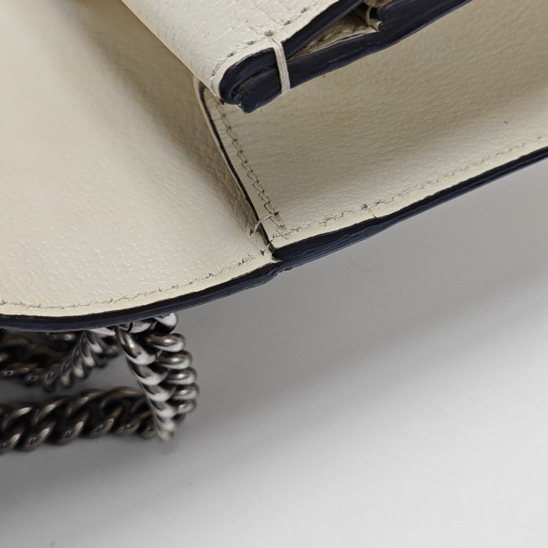 Dionysus Mini Calfskin White