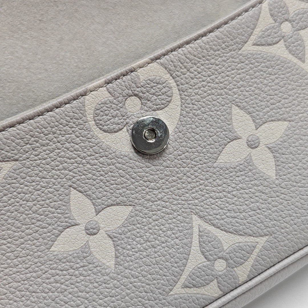IVY Monogram Calfskin Gray