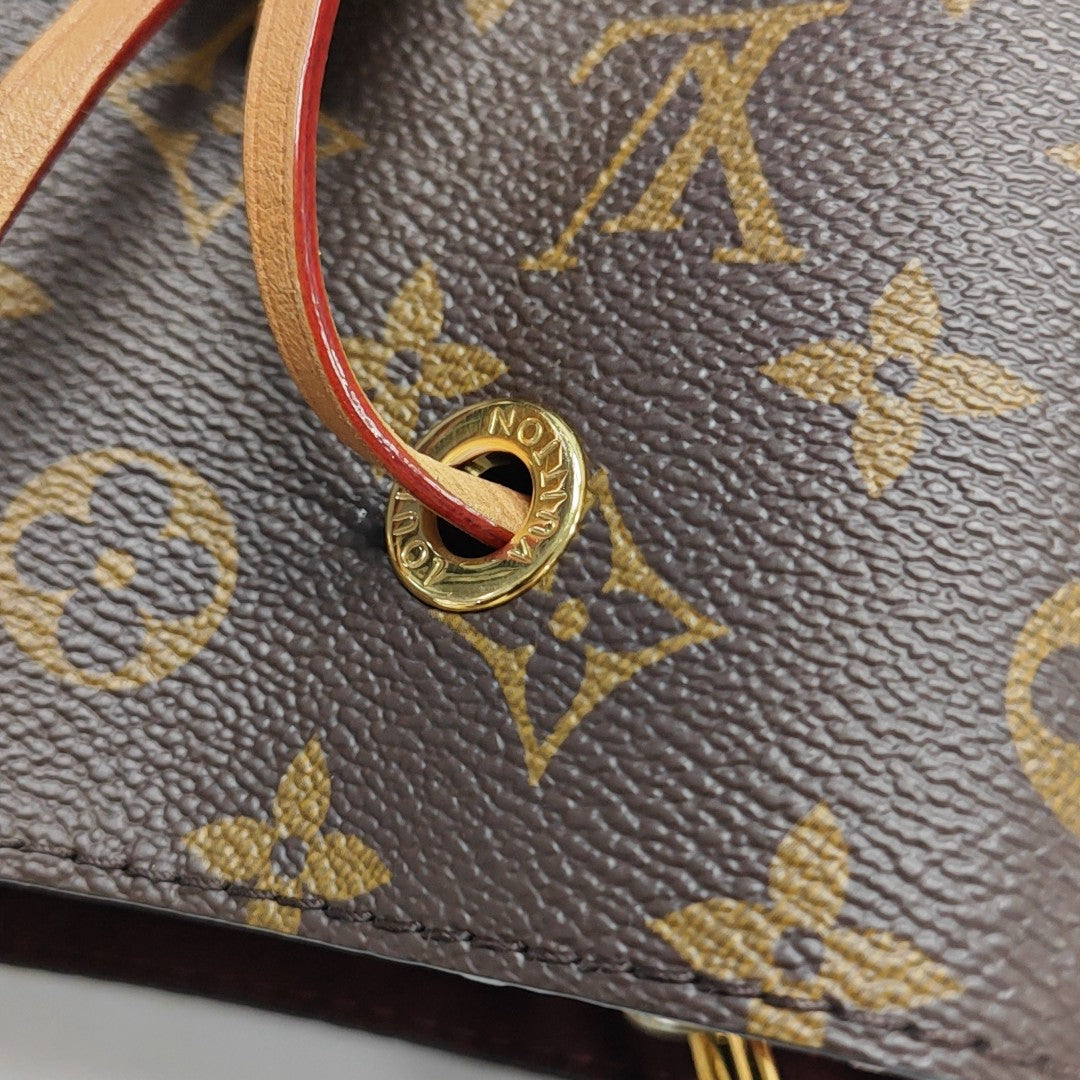 NÉONOÉ BB Monogram Coated Canvas Brown