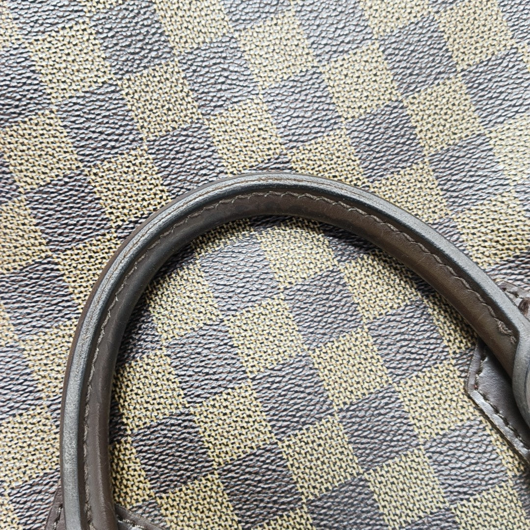 SPEEDY 30 Damier Ebene Coated Canvas Brown