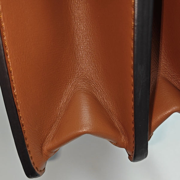 DAUPHINE MM Monogram Coated Canvas Brown