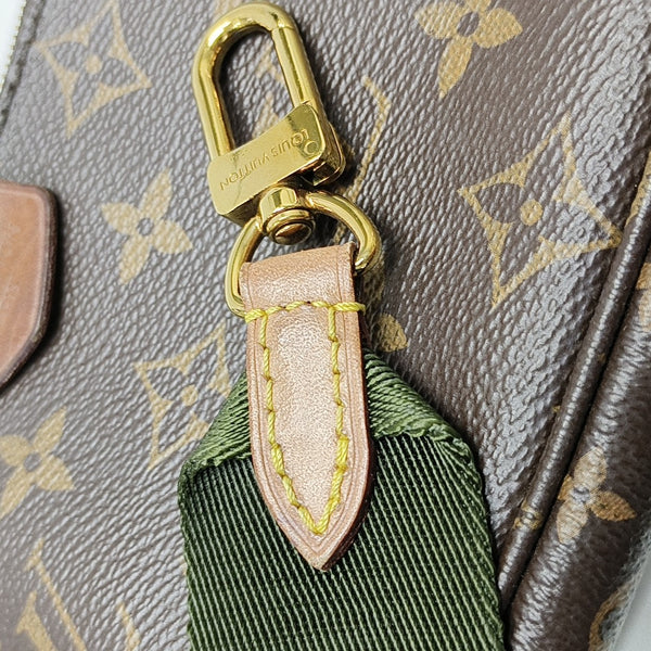 MULTI Monogram Coated Canvas Brown