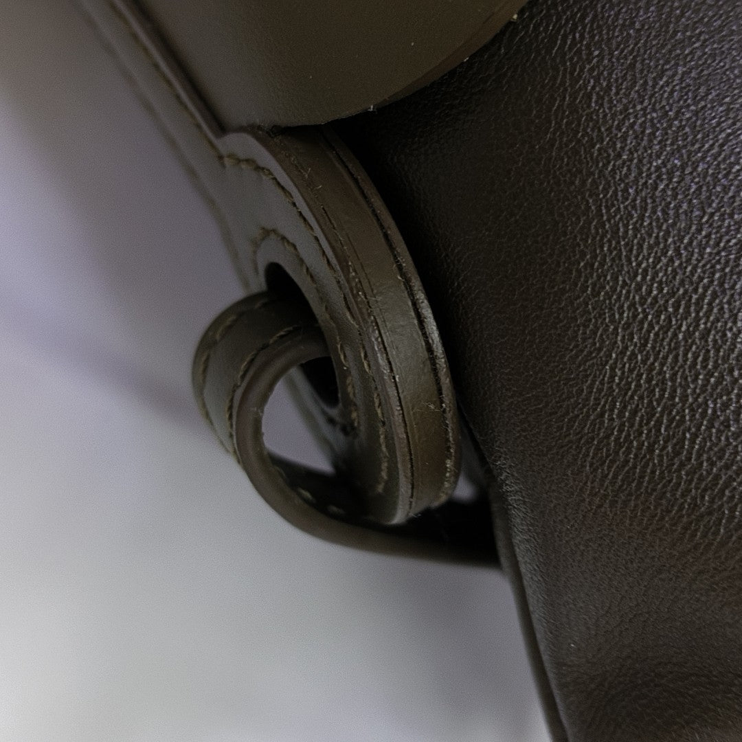 Anagram Monogram Lambskin Green