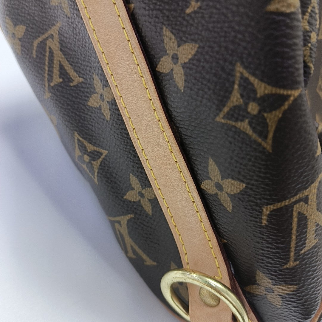 SPEEDY 25 Monogram Coated Canvas Brown