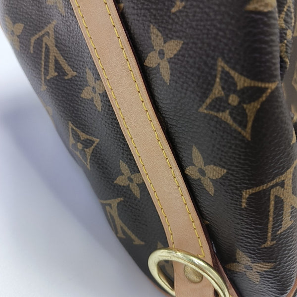 SPEEDY 25 Monogram Coated Canvas Brown