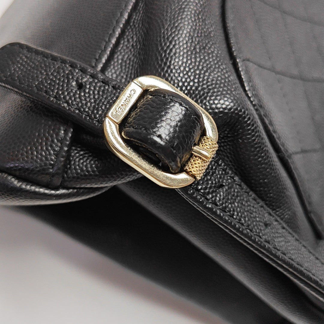 Grained Calfskin Black