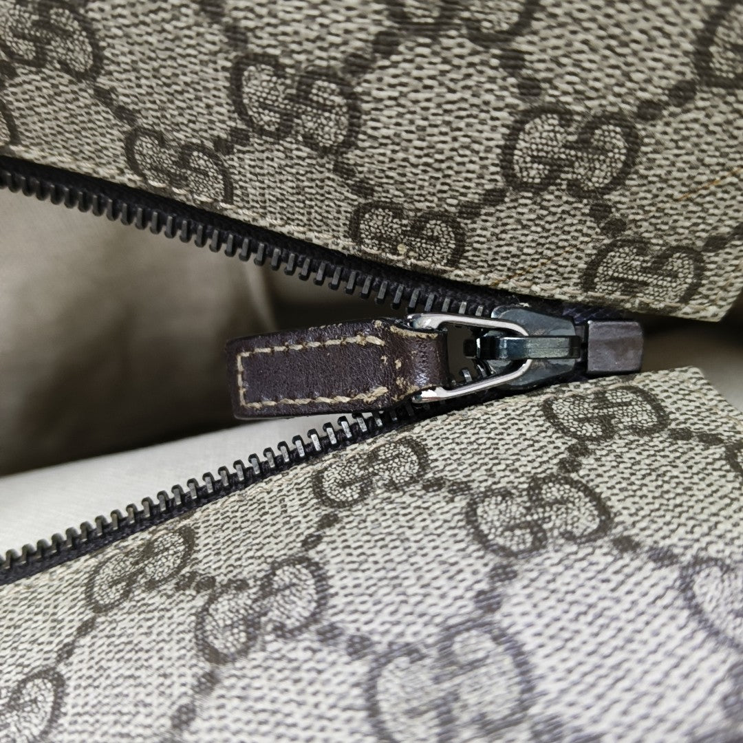 GG Imprime Monogram Coated Canvas Black