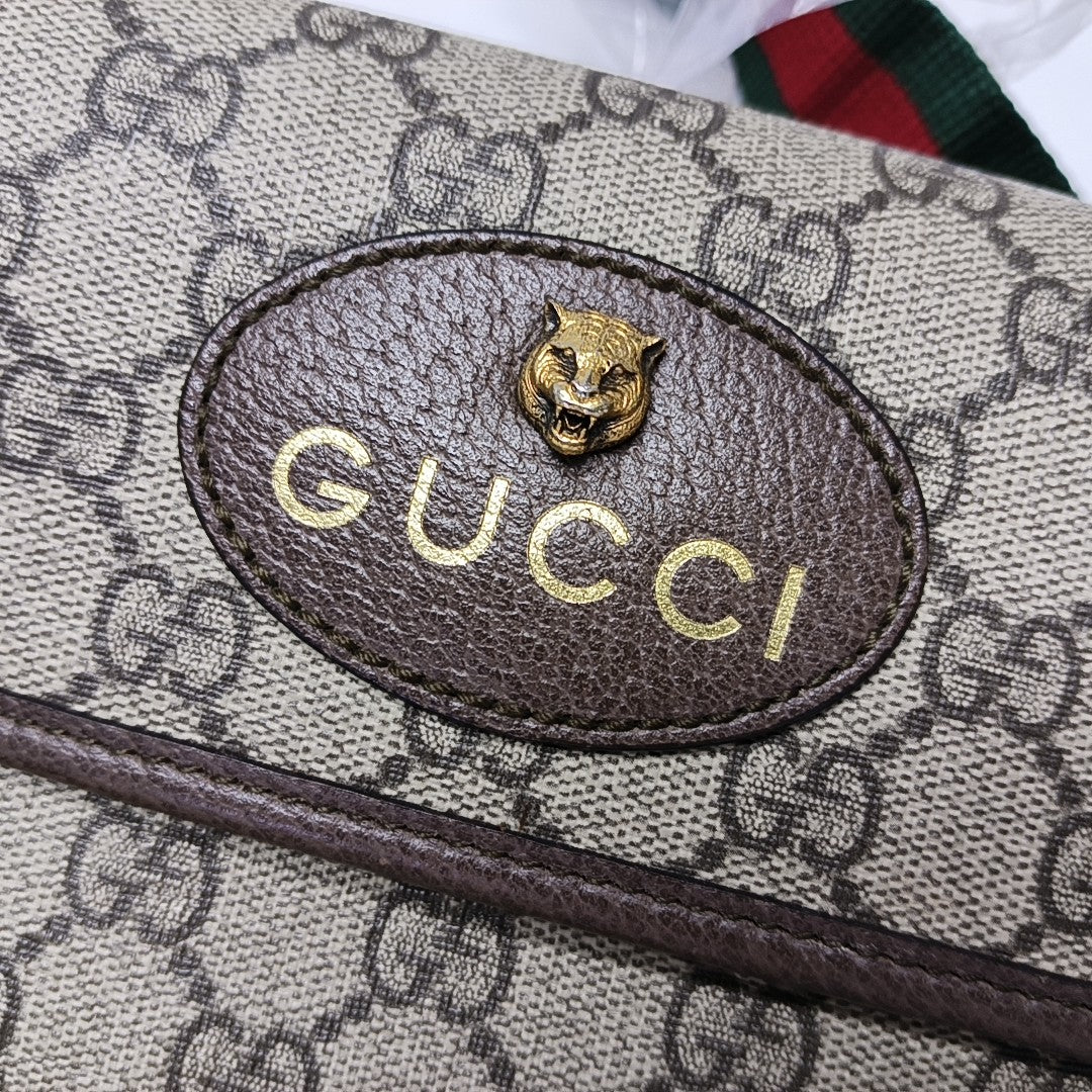 Neo Vintage Monogram Coated Canvas Beige