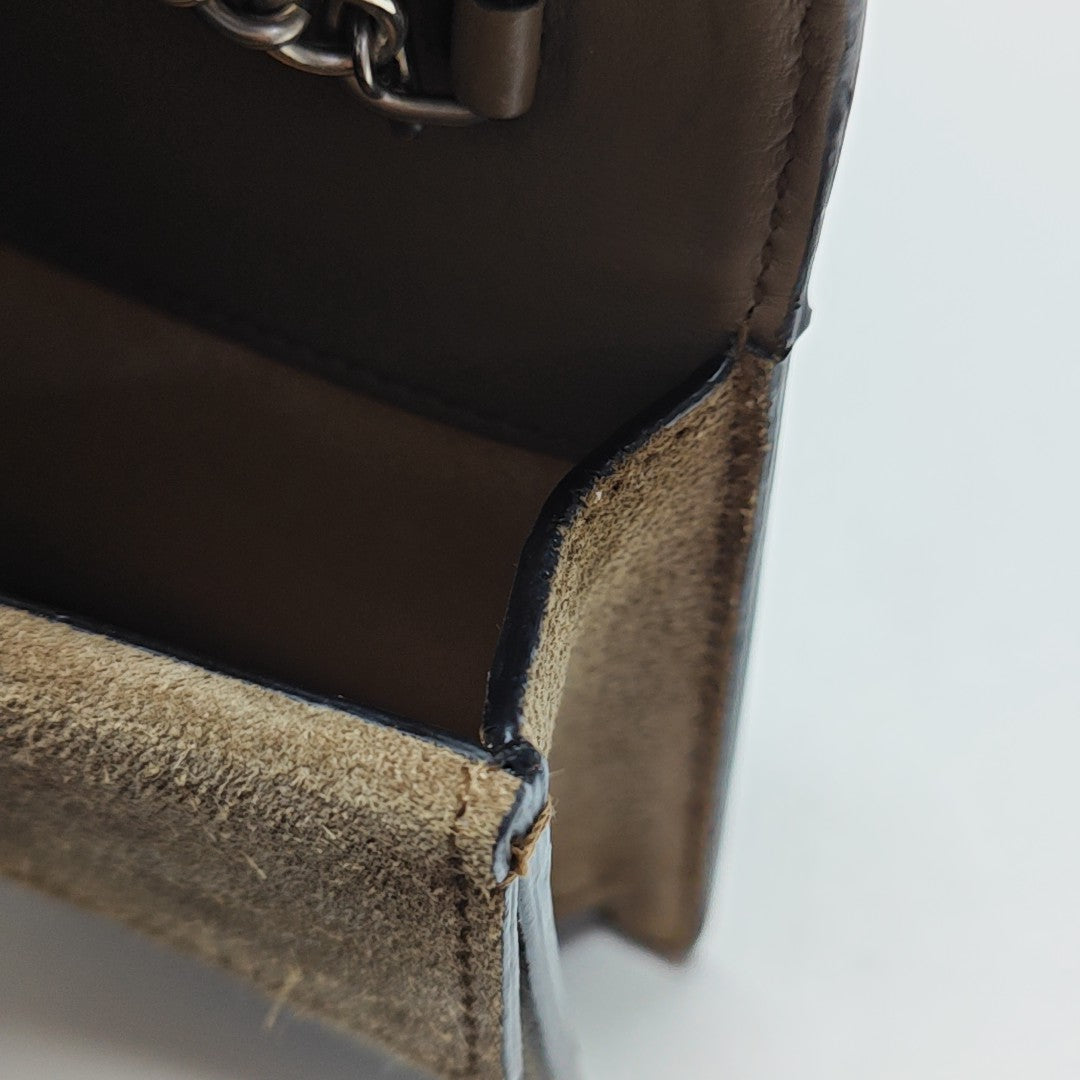 Dionysus Super Mini Monogram Coated Canvas Beige