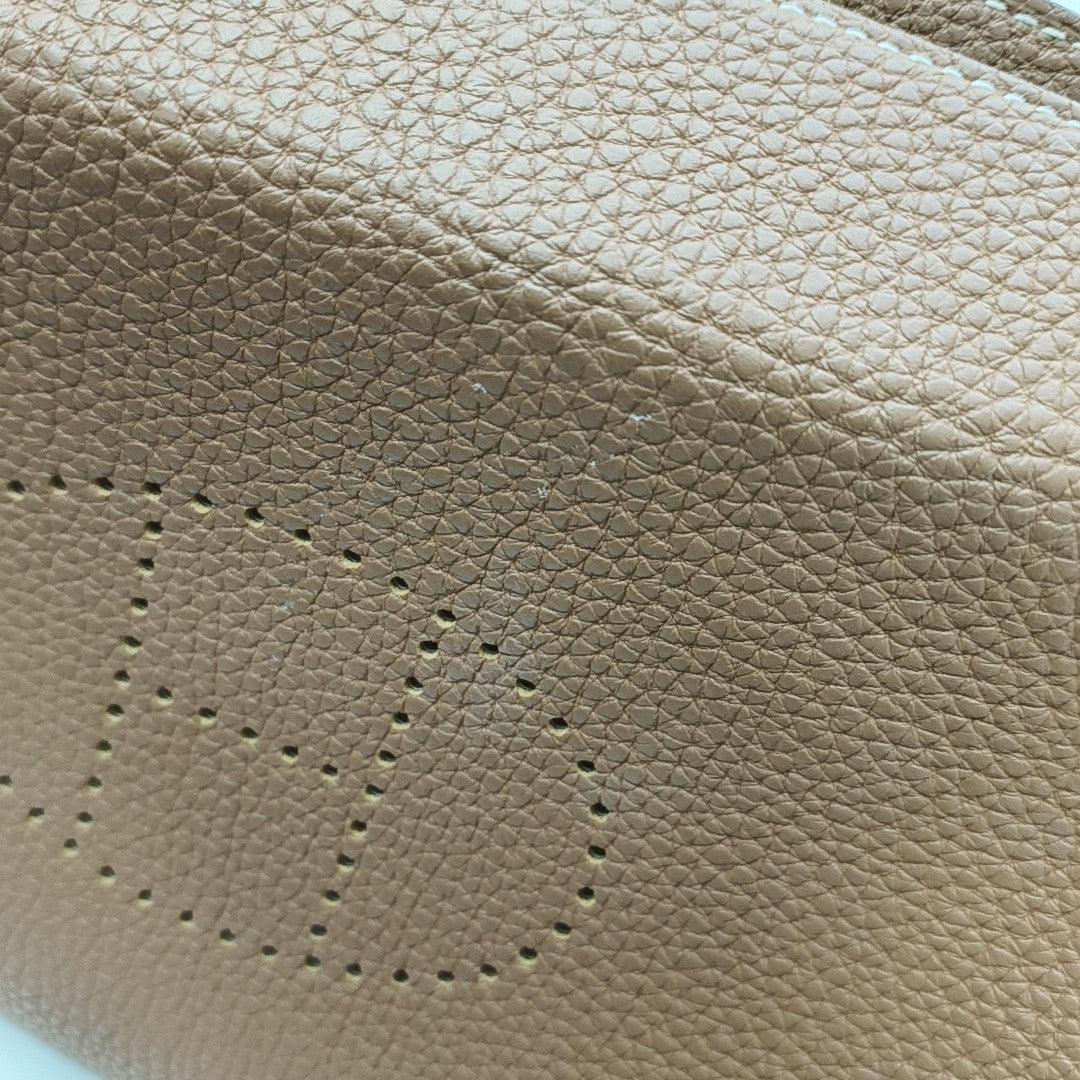 VIDEPOCHES Calfskin Brown