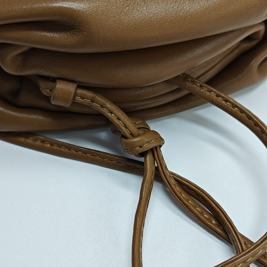 The Pouch Mini Calfskin Brown