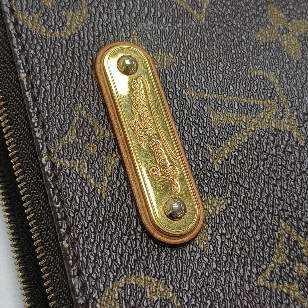 EVA Monogram Coated Canvas Brown