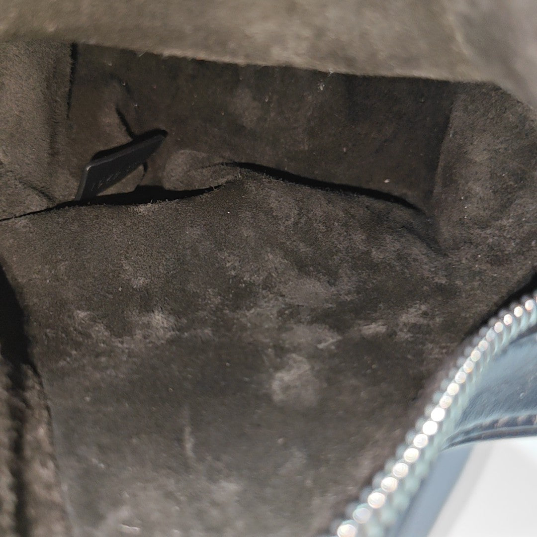 Calfskin Shoulder Bag Small Black