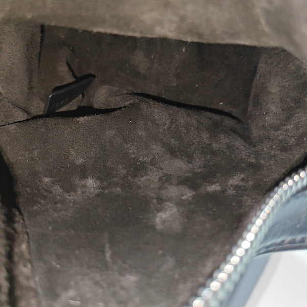 Calfskin Shoulder Bag Small Black