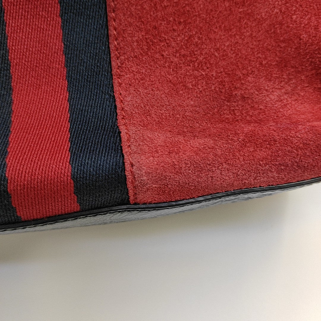 Ophidia Small Suede Red