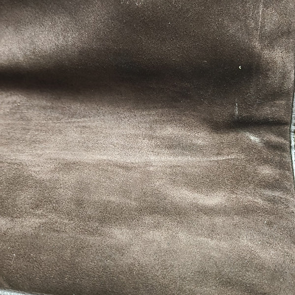 Calfskin Shoulder Bag Brown