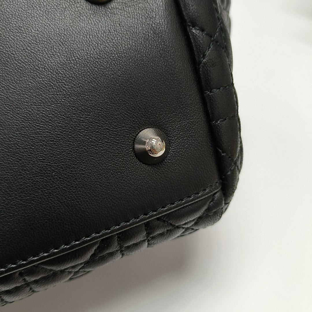 Dior Soft Cannage Calfskin Black