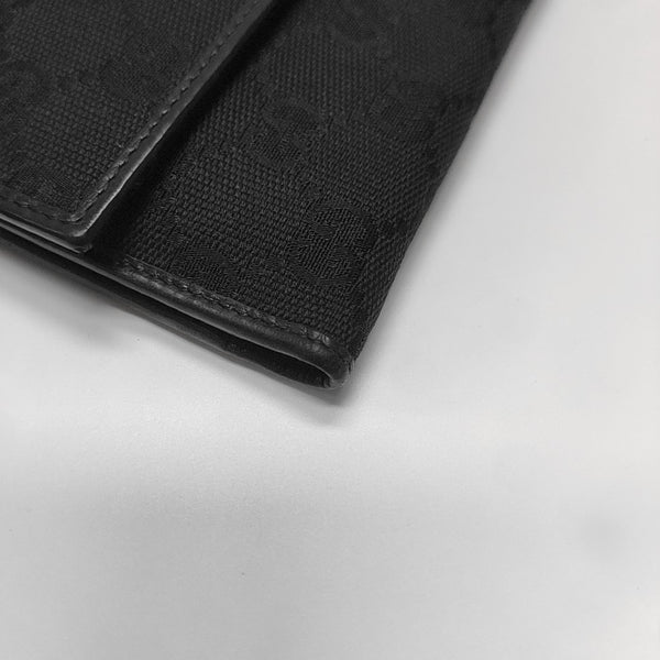 Monogram Canvas Wallet Black