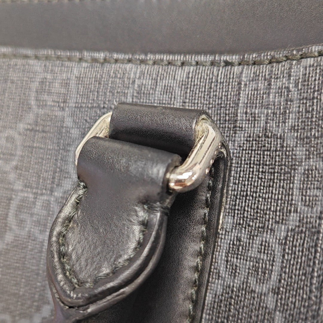 GG Imprime Monogram Coated Canvas Black