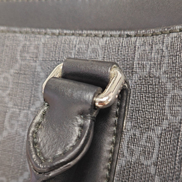 GG Imprime Monogram Coated Canvas Black