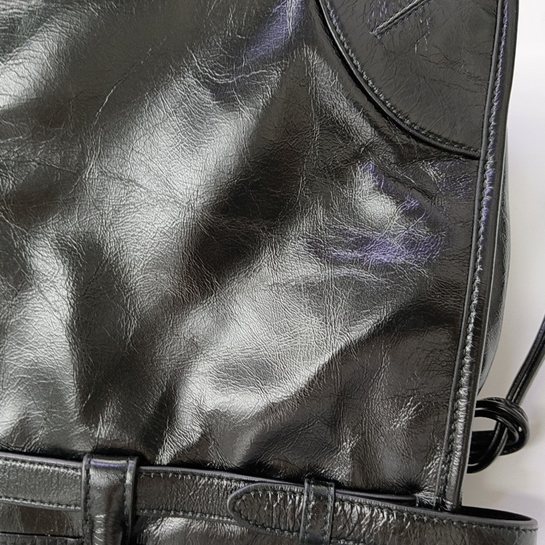 Bonnie Large Calfskin Black