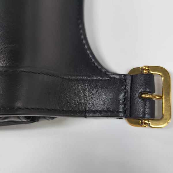 MONOGRAM Small Calfskin Black