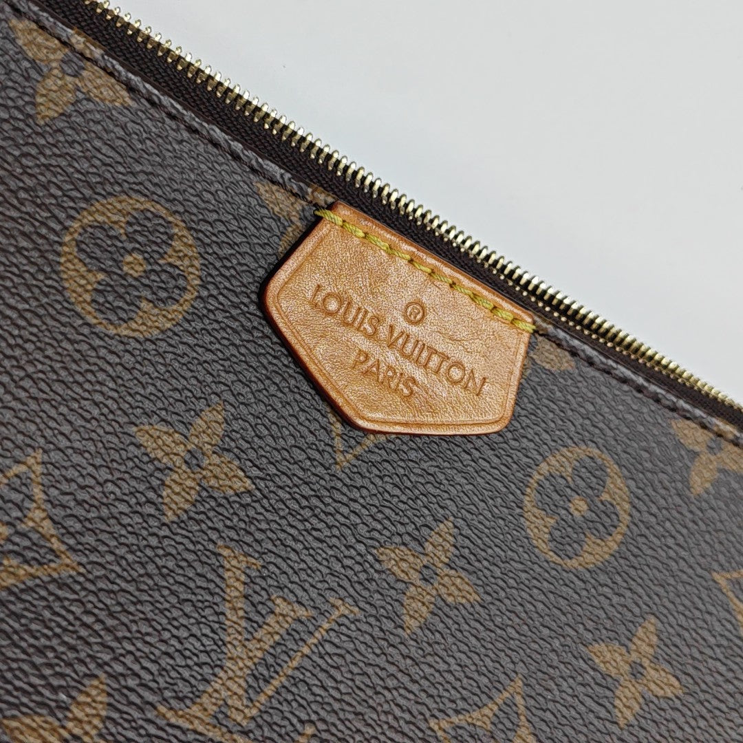 MULTI Monogram Coated Canvas Brown