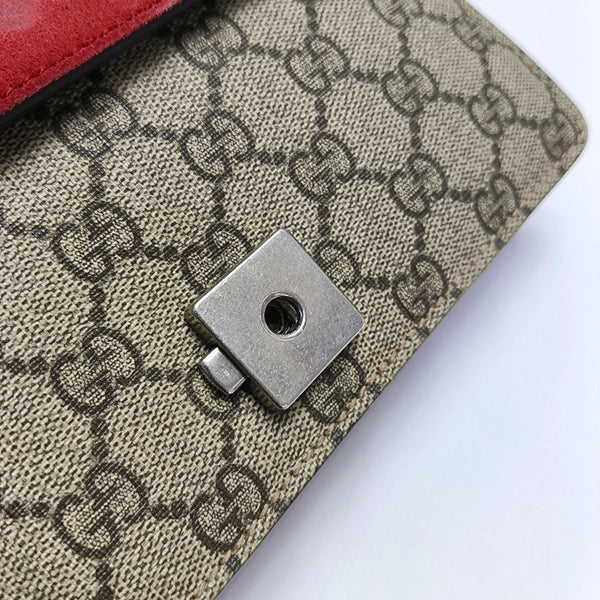 Dionysus Mini Monogram Lona Revestida Beige