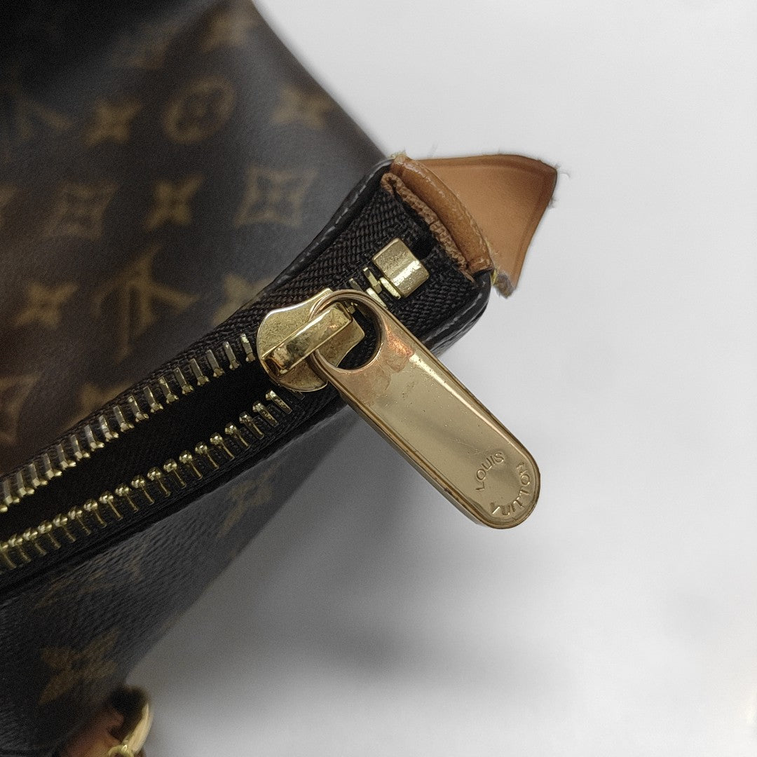 TOTALLY Monogram Coated Canvas Brown