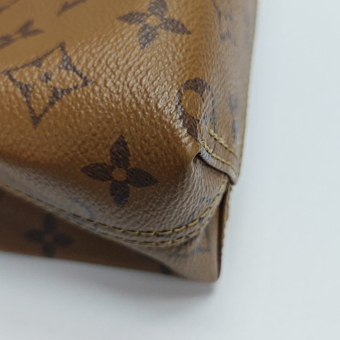 ATLANTIS PM Monogram Coated Canvas Brown