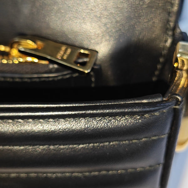 Diagramme Quilted Calfskin Black