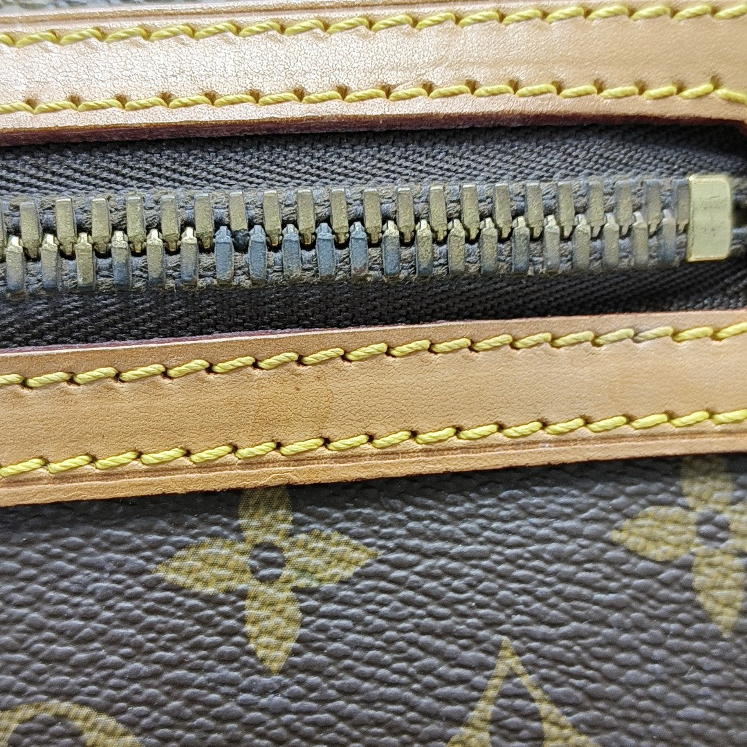 HUDSON GM Monogram Coated Canvas Brown