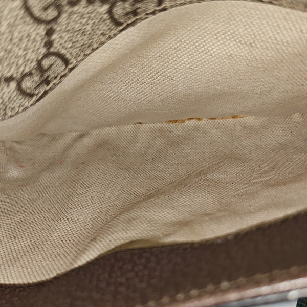 Neo Vintage Small Monogram Coated Canvas Beige