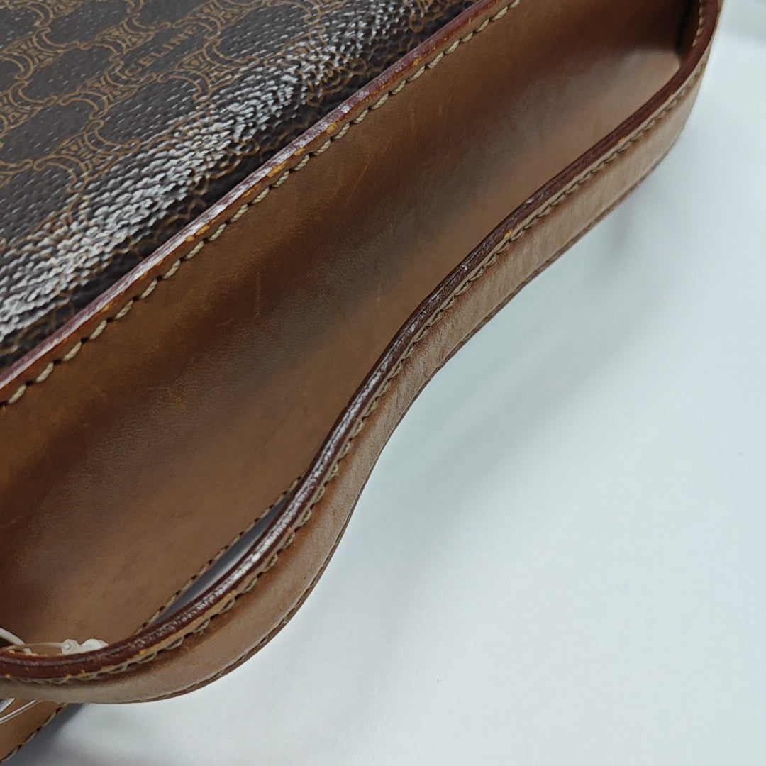 BOLSOS COSMÉTICOS MACADAM TOP HANDLE Lona revestida Marrón