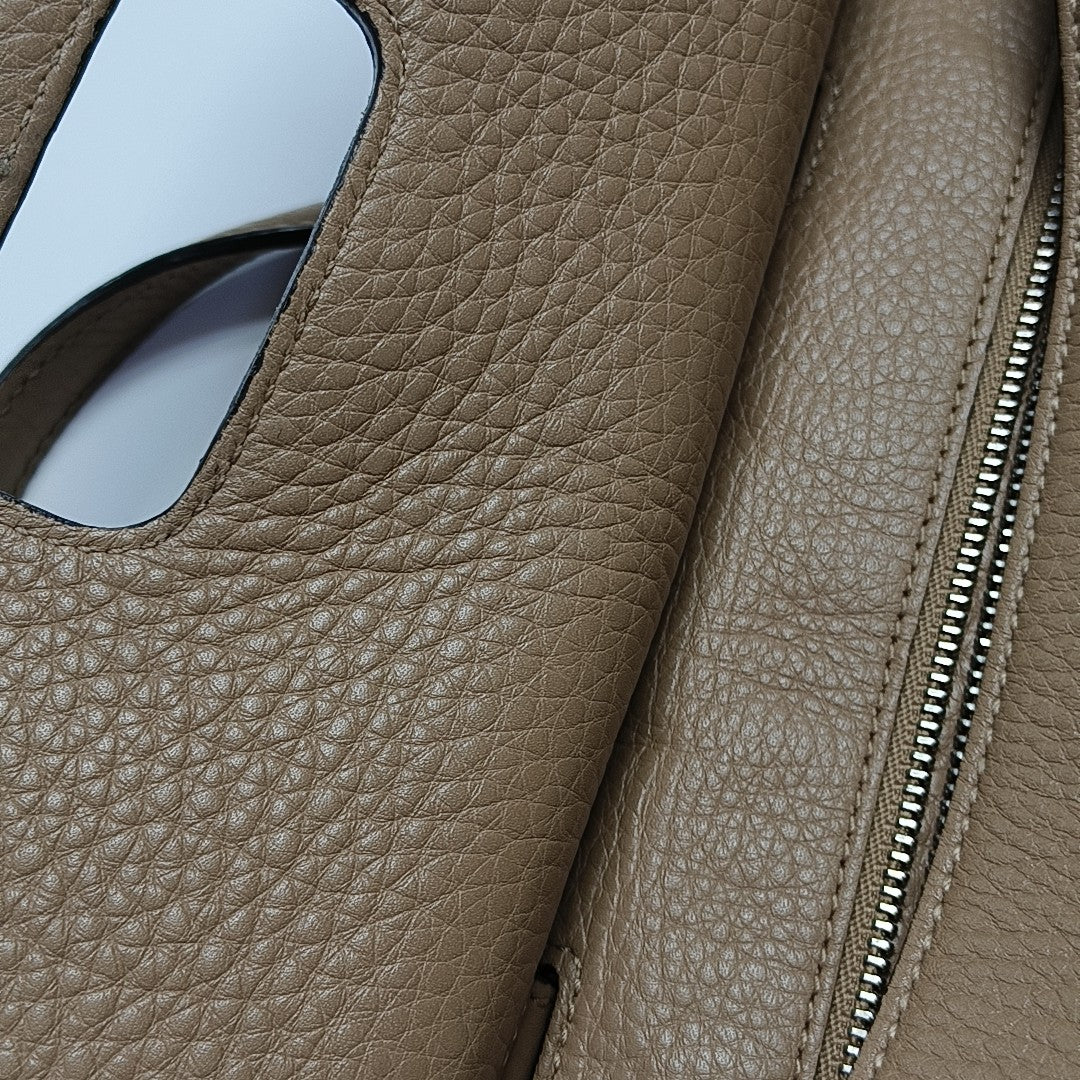 Daily Calfskin Brown