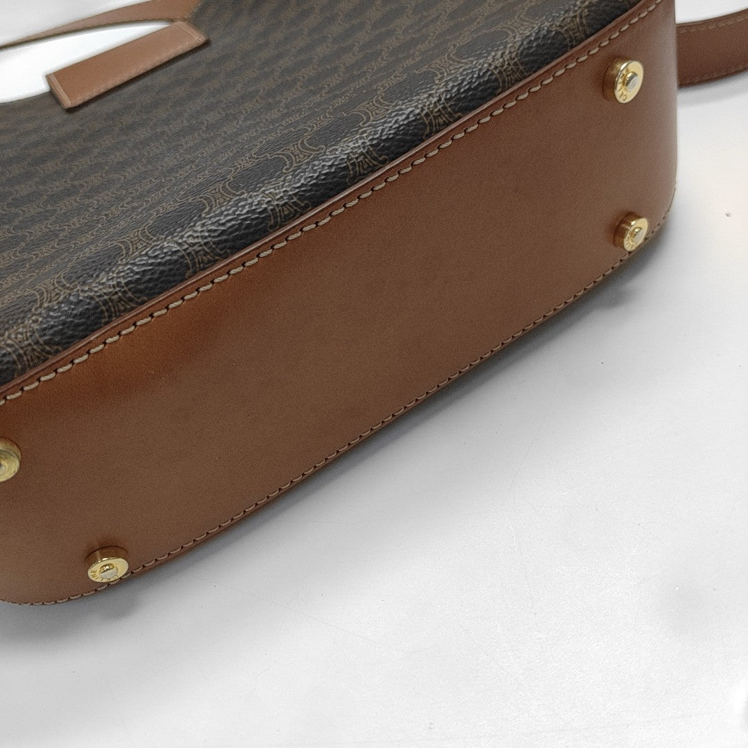 MACADAM Coated Canvas Brown