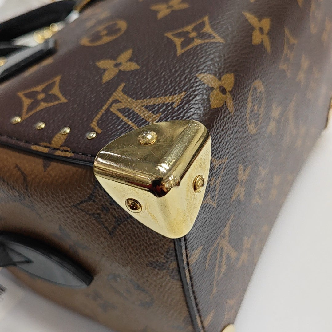 SPEEDY TRUNK 20 Monogram Coated Canvas Brown