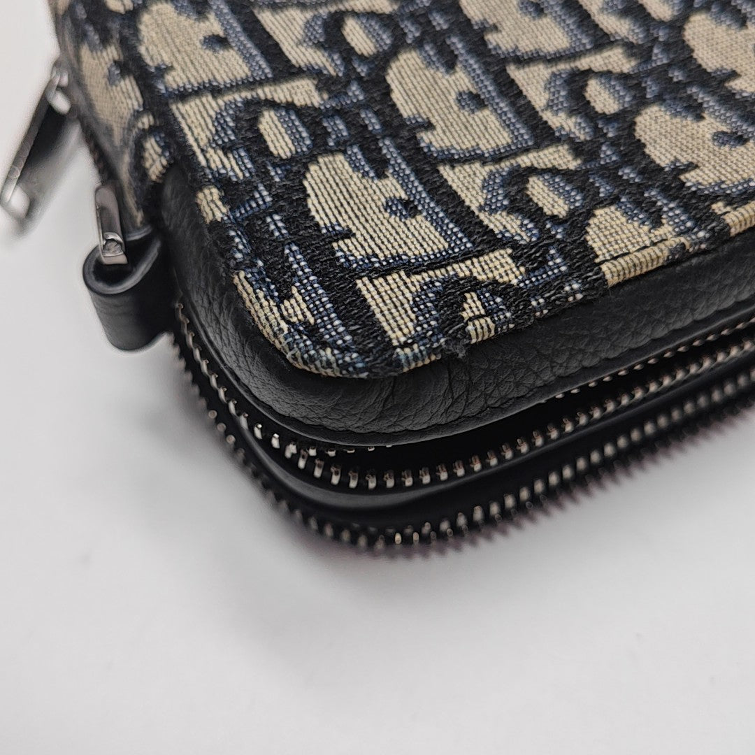 Safari Oblique Canvas Blue