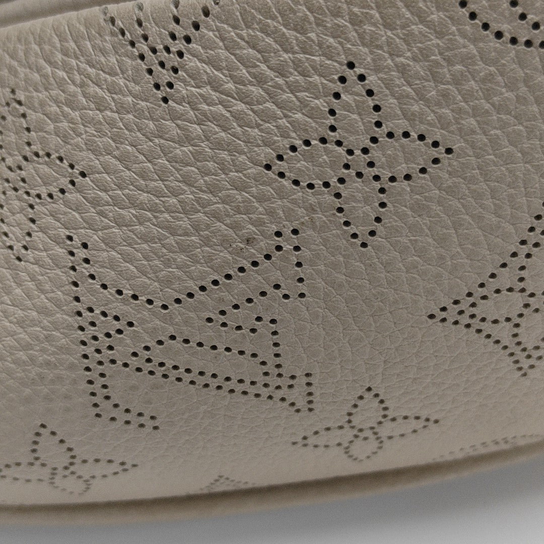 BAIA PM Monogram Calfskin Gray