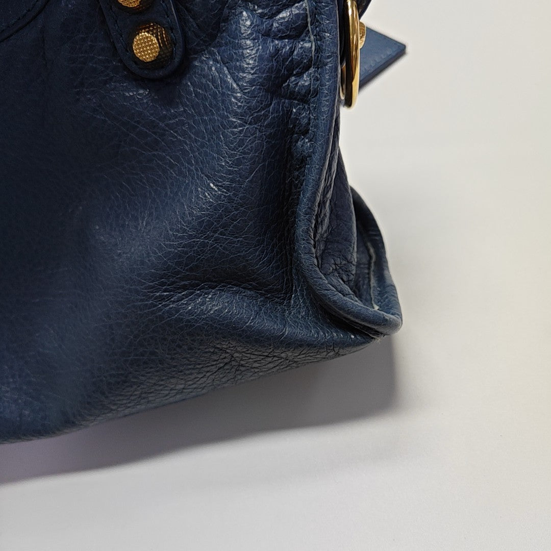 Classic City Mini Lambskin Blue