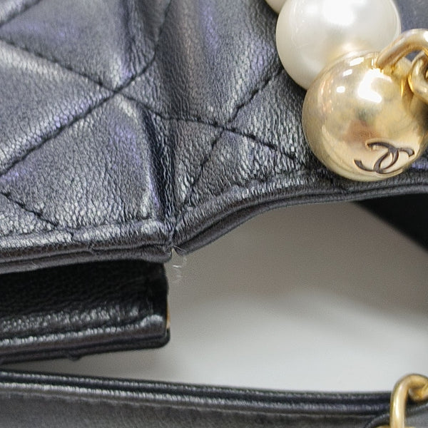 Quilted Lambskin Mini Black