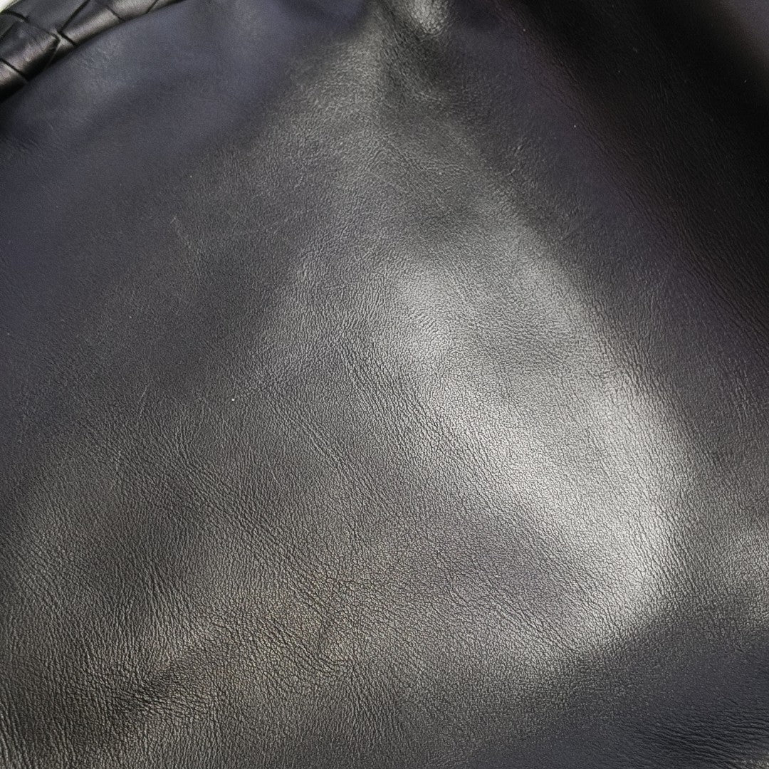 Calfskin Backpack Medium Black
