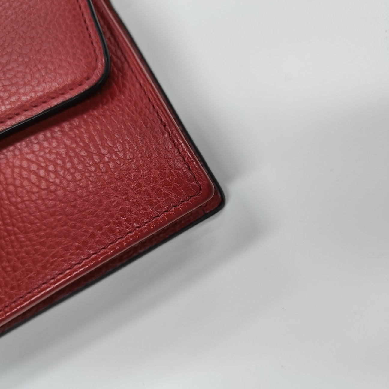 Calfskin Shoulder Bag Red