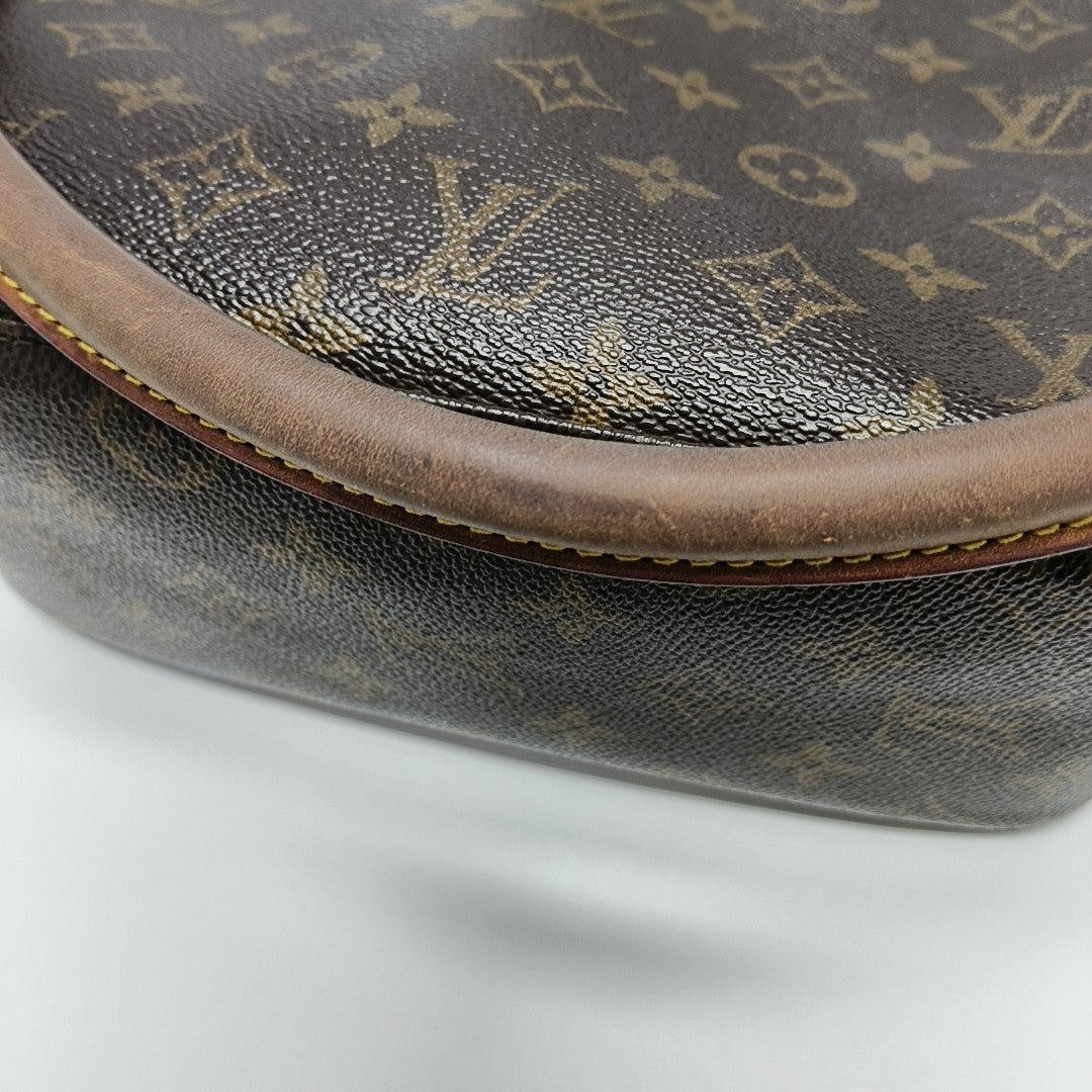 LOOPING MM Monogram Coated Canvas Brown
